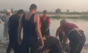 انتشال جثمان غريق بأسيوط