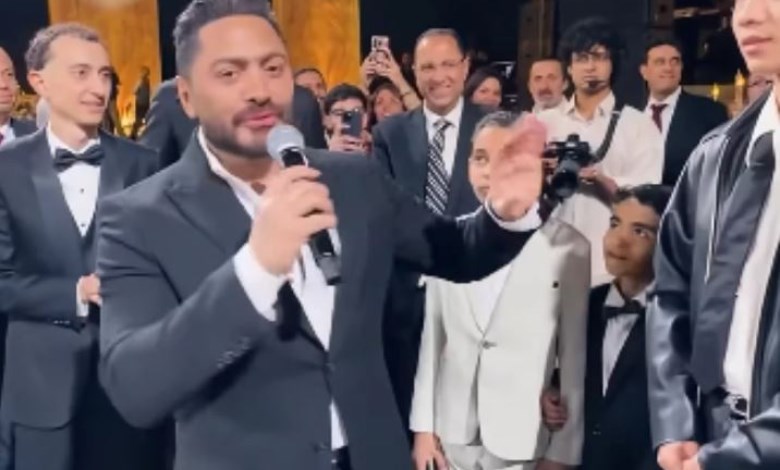 من حفل الزفاف