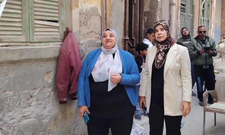 رئيس حي غرب _المهندسة زينب السيد