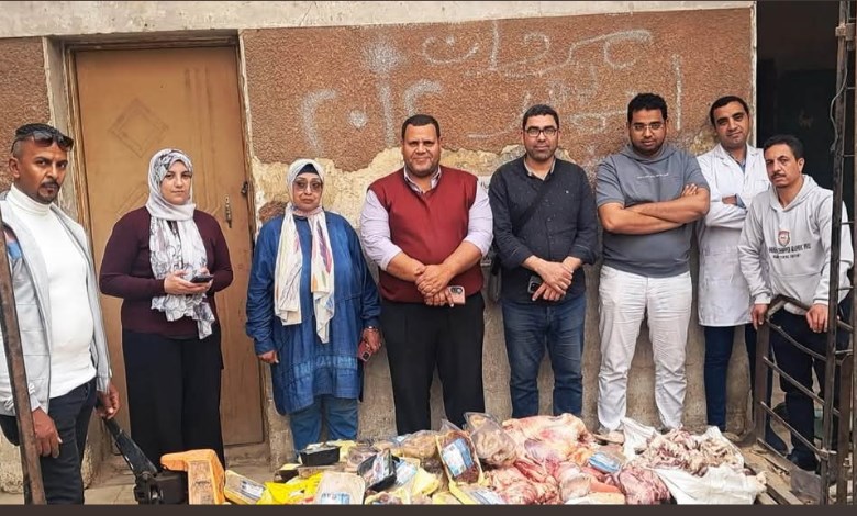 ضبط أكثر من 200 لحوم فاسدة 