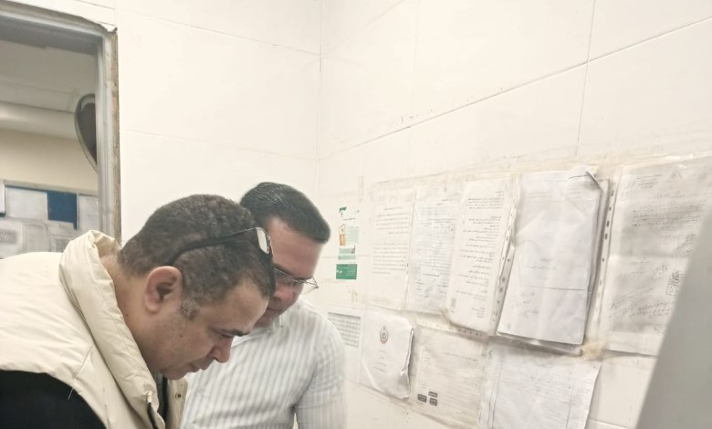 الطب العلاجي يواصل جولاته المفاجئة بمستشفى سوهاج العام 