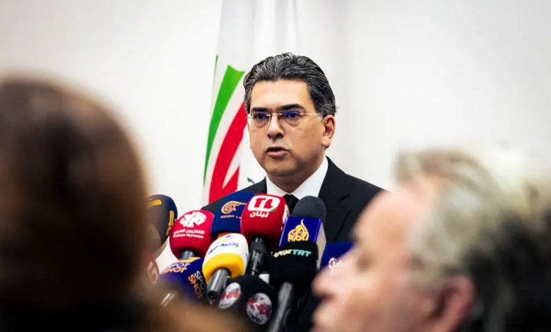 وزير الإعلام اللبناني بول مرقص
