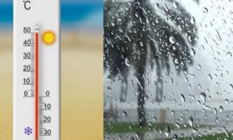 درجات الحرارة 