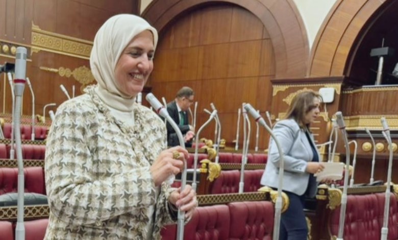 النائبة الدكتورة زينب فهيم عضو مجلس الشيوخ