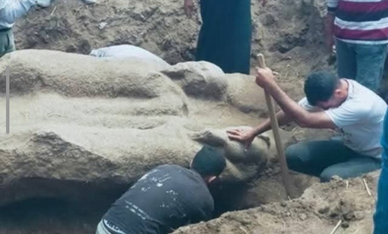 تمثال أثري بالشرقية