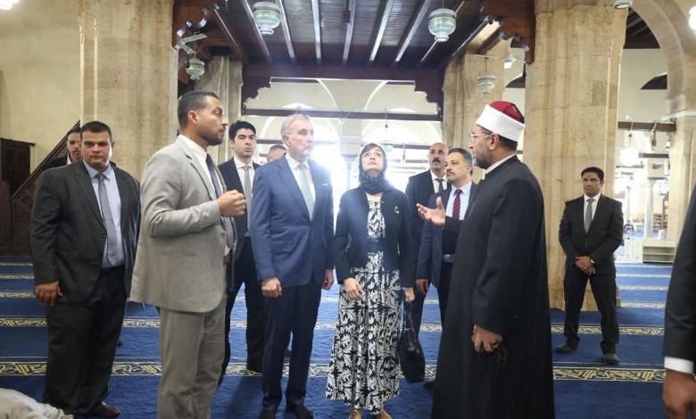 اروقة الجامع الأزهر 