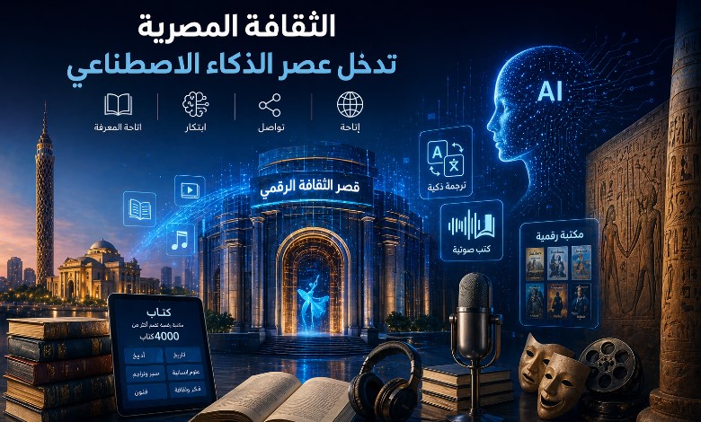 الثقافة المصرية تدخل عصر الذكاء الاصطناعي