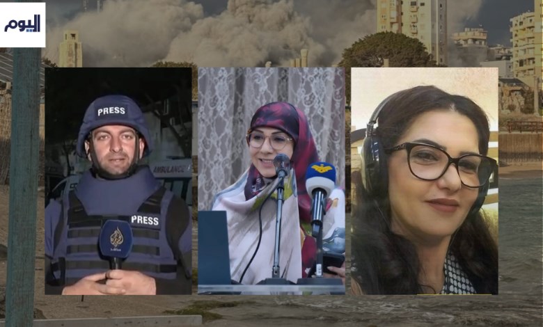 ضحايا الصحفيين في غزة ولبنان