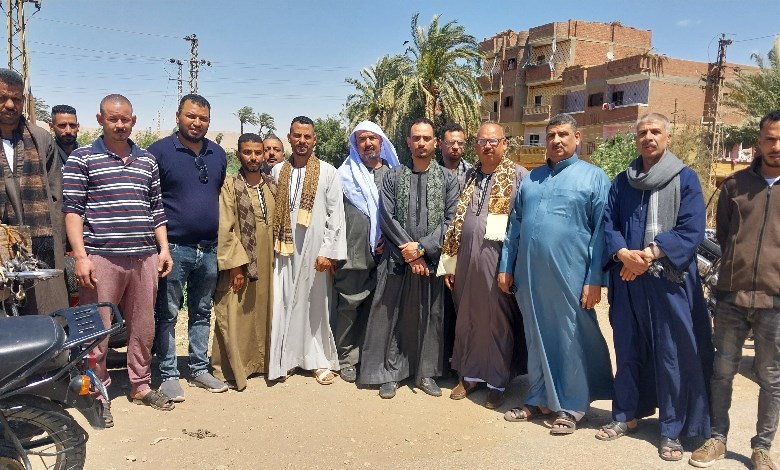 إنشاء معدية لتوصيل مياه الشرب لقرية عرب مطير 