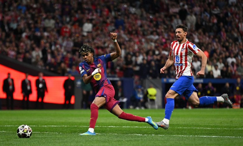 برشلونة وأتلتيكو مدريد