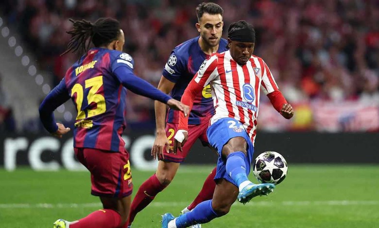 برشلونة وأتلتيكو مدريد