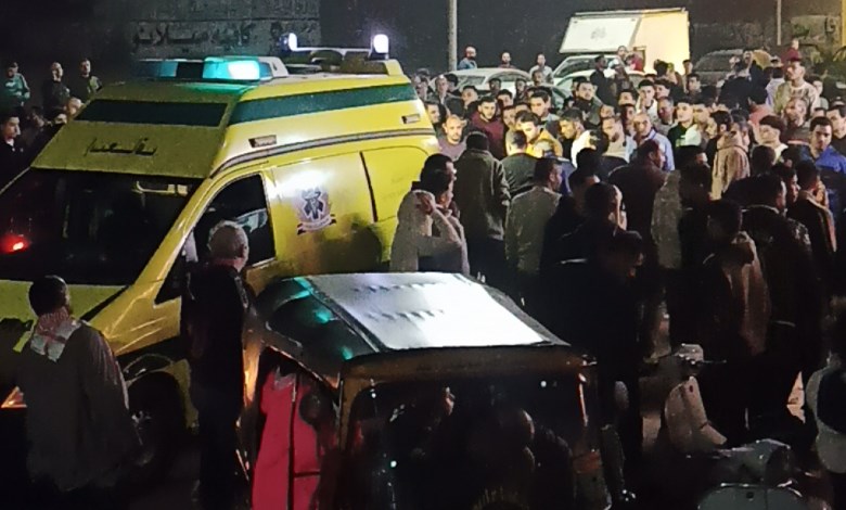 صورة من موقع الحادث 