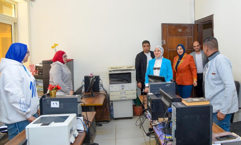 نائب محافظ الإسكندرية تتفقد ديوان عام المحافظة 