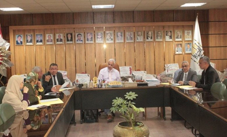 جلس إدارة صندوق التكافل الطلابى 