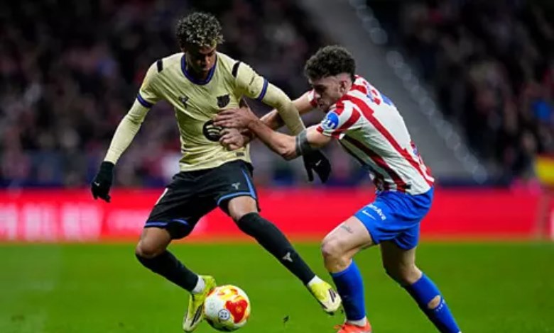برشلونة وأتلتيكو مدريد 