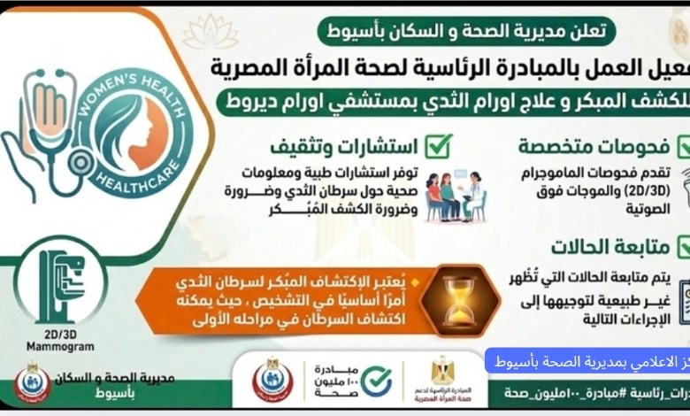 صحة المرأة بأسيوط