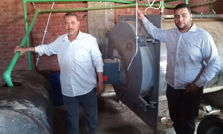 ضبط مصنع ألبان بدون ترخيص