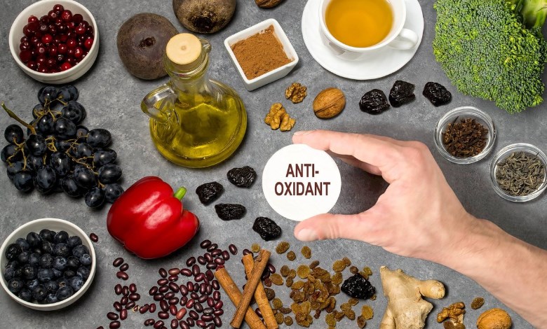 مصادر مضادات الأكسدة