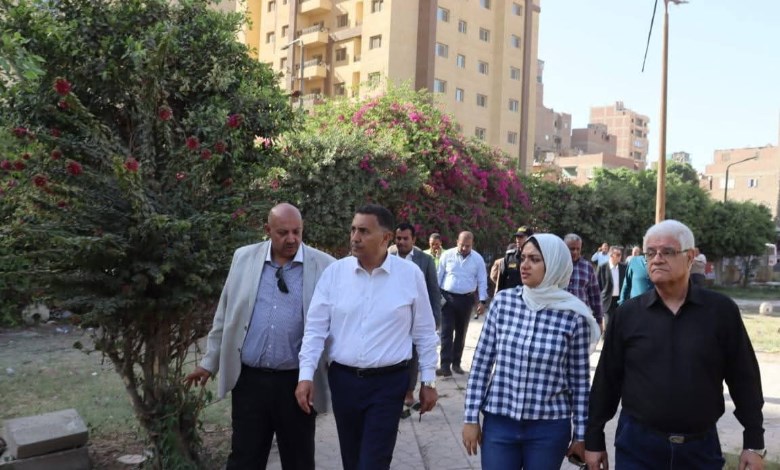 جولة لمحافظ القليوبية بشبرا الخيمة