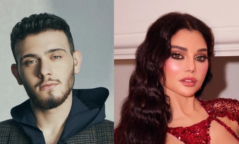 المطرب الشامي والفنانة هيفاء وهبي