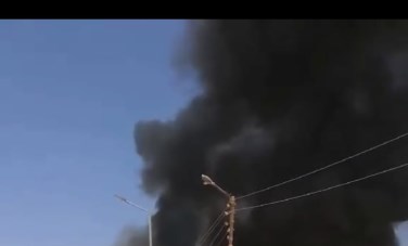 حريق بمصنع قطن بالمنطقة الصناعية غرب طهطا 