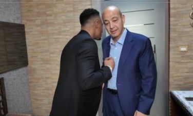 محمد رمضان وعمرو أديب 