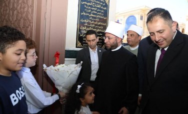 وزير الأوقاف ومحافظ دمياط 
