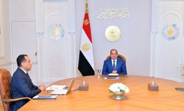 الرئيس السيسي ورئيس الوزراء 
