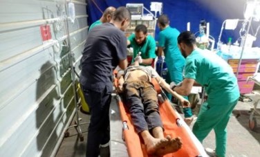 مقدموا الرعاية الطبية بغزة