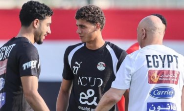 حمزة عبد الكريم مع منتخب مصر 