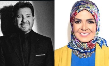 منى عبد الغني وهاني شاكر 
