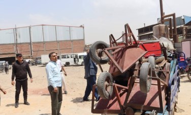 جولة مفاجئة لمحافظ القليوبية بشبرا الخيمة