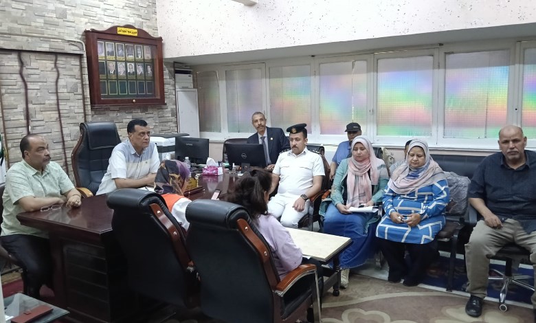 الدكتور محمد السيد يتابع انتظام امتحانات العملي للدبلومات الفنية 