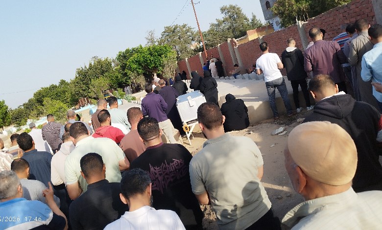 جنازة أية بفاقوس الشرقيه 