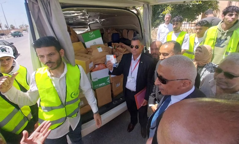 القافلة الطبية لحزب الوفد 