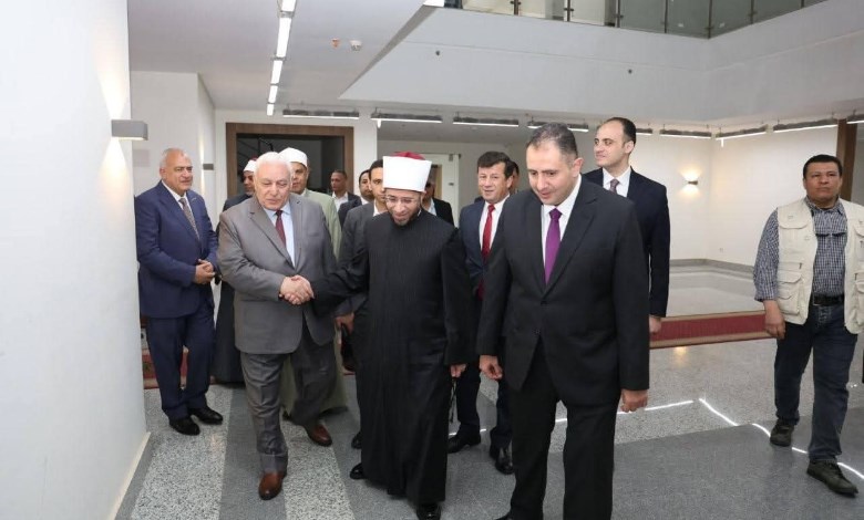 وزير الأوقاف ومحافظ دمياط 