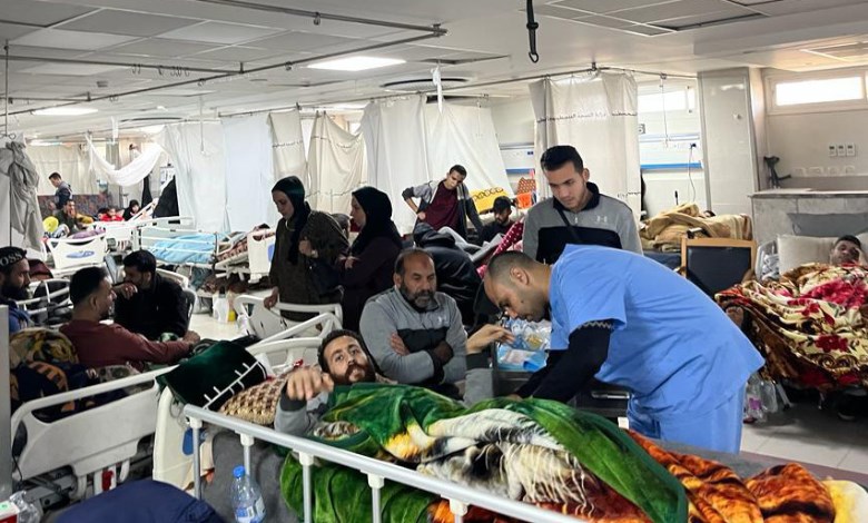 التمريض بمستشفى الشفاء أثناء الحرب