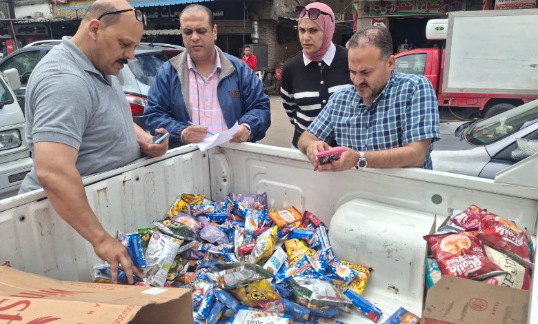 ضبط حلويات منتهية الصلاحية بالإسكندرية
