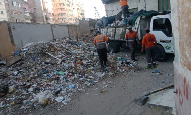 رفع المخلفات بالإسكندرية 