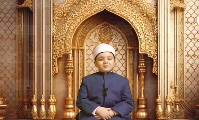 الطفل الموهوب أنس مصطفى ربيع 