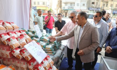 افتتاح معرض السلع بالزقازيق 