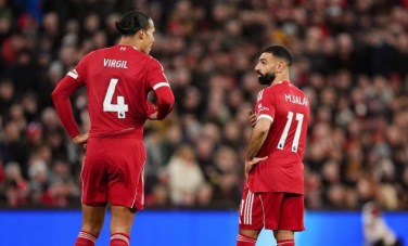 محمد صلاح وفان دايك