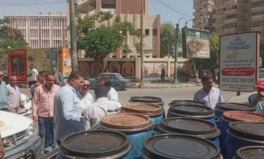 جانب من الحملات التموينيه
