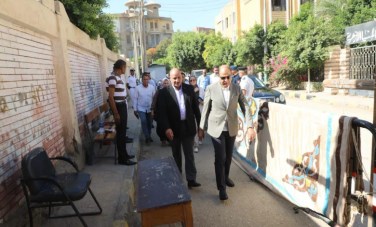 جولة المحافظ للامتحانات