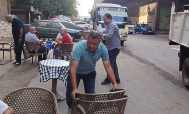 حملة مسائية بحي غرب شبرا الخيمة