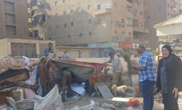 حملة موسعة للقضاء على ظاهرة النباشين بشبرا الخيمة