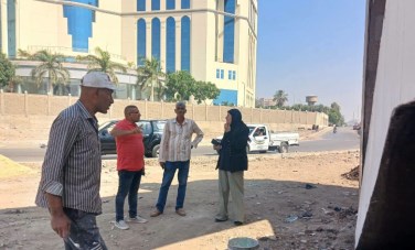 تطوير محيط مستشفى الناس