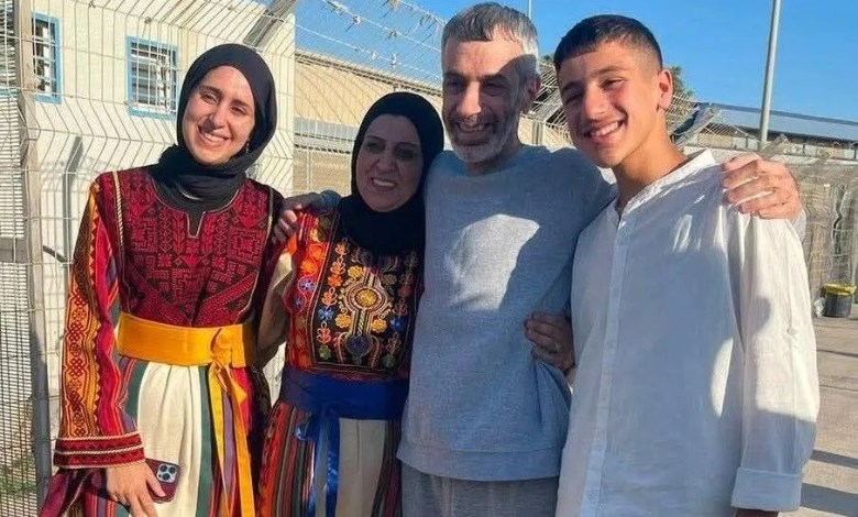 الريماوي مع عائلته