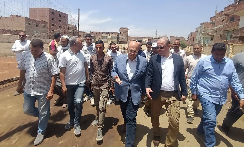 نائب محافظ الجيزة والنائب محمد رشاد في جولة تفقدية لمركز العياط