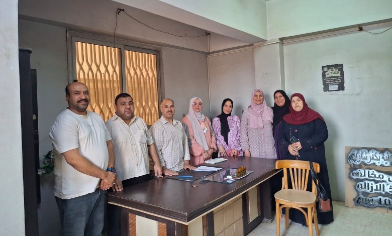 إدارة الطب البيطري بمركز فاقوس بمحافظة الشرقية 
